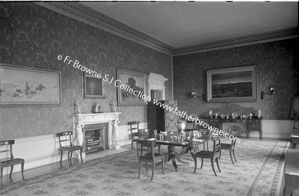 GORMANSTOWN CASTLE  DINING ROOM